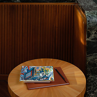 Les Tresors d'un Artiste change tray - Brown | Hermès USA